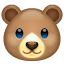 Bear Face Emoji U+1F43B