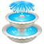 Fountain emoji U+26F2