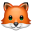 Fox emoji Whatsapp U+1F98A