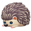Hedgehog emoji U+1F994
