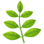 Twig with leaves emoji U+1F33F