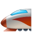 Train emoji U+1F685