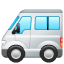 Minibus minivan emoji U+1F690