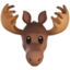 Moose emoji U+1FACE