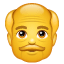 Old man emoji U+1F474