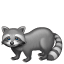 Raccoon U+1F99D