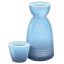 Sake bottle and cup emoji U+1F376