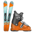 Ski ski boots emoji U+1F3BF