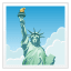 Statue of Liberty smiley U+1F5FD