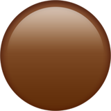 Brown circle