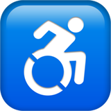 Wheelchair symbol