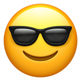 Smiling face with sunglasses